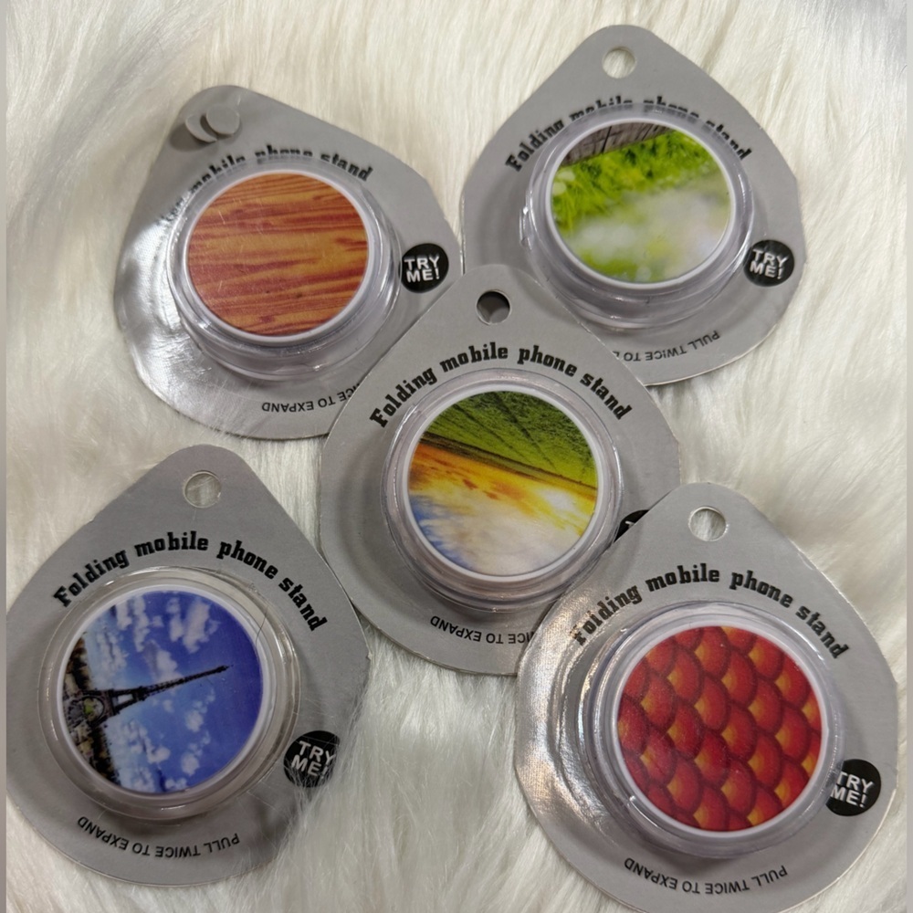 🩷5/$10 Patterned Mobile Phone Stands